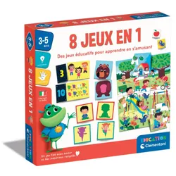 Clementoni 8 jeux en 1
