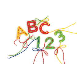 Quercetti Lacing ABC+123