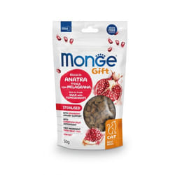 Monge Gift croquette pour chat 50 g Adulte Canard, Grenadier