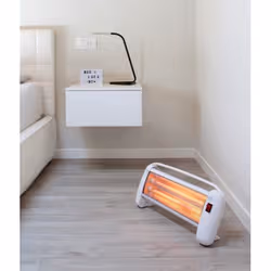 Argoclima Betsy Intérieure Blanc 1200 W Chauffage d'appoint électrique à quartz - Vue supplémentaire 3