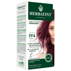 Herbatint Soin Colorant Permanent Aux 8 Extraits Végétaux 150 ml - Coloration : FF4 Violet