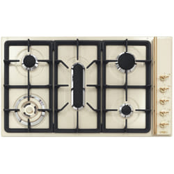 Smeg SPR896PGH plaque Crème Intégré Gaz 5 zone(s)