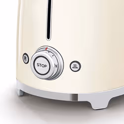 Smeg TSF01CREU grille-pain 6 2 part(s) 950 W Crème - Vue supplémentaire 2