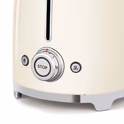 Smeg TSF02CREU grille-pain 6 4 part(s) 1500 W Crème - Vue supplémentaire 2