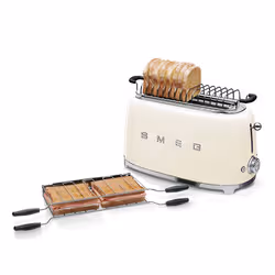 Smeg TSF02CREU grille-pain 6 4 part(s) 1500 W Crème - Vue supplémentaire 3