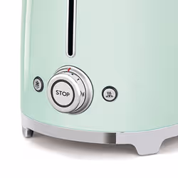 Smeg TSF02PGEU grille-pain 6 4 part(s) 1500 W Vert - Vue supplémentaire 2