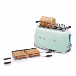 Smeg TSF02PGEU grille-pain 6 4 part(s) 1500 W Vert - Vue supplémentaire 3