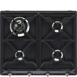 Smeg Victoria SR964NGH plaque Noir Intégré 60 cm Gaz 4 zone(s)