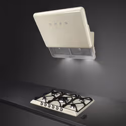 Smeg Victoria SR975PGH plaque Crème Intégré 68.5 cm Gaz 5 zone(s) - Vue supplémentaire 3