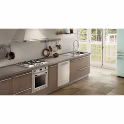 Smeg Victoria SR975PGH plaque Crème Intégré 68.5 cm Gaz 5 zone(s) - Vue supplémentaire 6