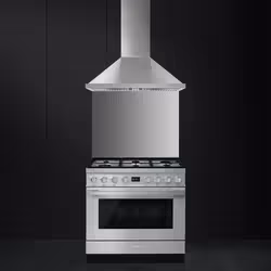 Smeg CPF9GMX four et cuisinière Electrique Gaz Acier inoxydable - Vue supplémentaire 3