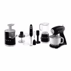 Smeg HBF02BLEU blender Mélangeur par immersion 700 W Noir - Vue supplémentaire 7