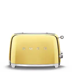 Smeg TSF01GOEU grille-pain 6 2 part(s) 950 W Or