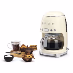 Smeg DCF02CREU machine à café Manuel Machine à café filtre 1,4 L - Vue supplémentaire 5