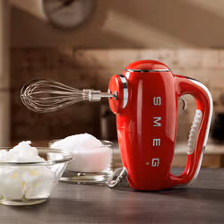 Smeg HMF01RDEU mixeur Batteur à main 250 W Rouge - Vue supplémentaire 5