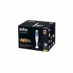 Braun MQ 3020 0,35 L Mélangeur de table 700 W Bleu, Blanc - Vue supplémentaire 6