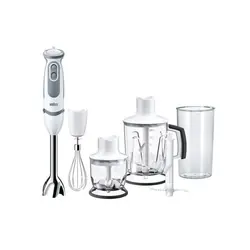 Braun MultiQuick 5 MQ5245WH blender 1,25 L Mélangeur par immersion 1000 W Gris, Blanc