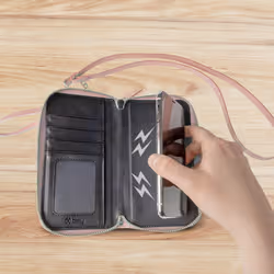 Celly VENEREPK coque de protection pour téléphones portables 16,5 cm (6.5") Étui avec portefeuille Rose - Vue supplémentaire 3