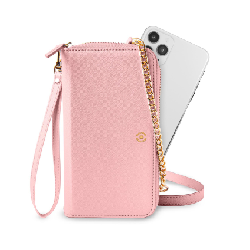 Celly Venere coque de protection pour téléphones portables 16,5 cm (6.5") Étui avec portefeuille Rose
