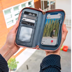 Celly Venere coque de protection pour téléphones portables 16,5 cm (6.5") Étui avec portefeuille Rose - Vue supplémentaire 5