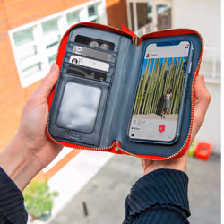 Celly Venere coque de protection pour téléphones portables 16,5 cm (6.5") Étui avec portefeuille Rouge - Vue supplémentaire 3