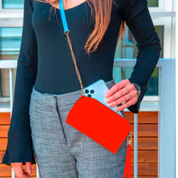 Celly Venere coque de protection pour téléphones portables 16,5 cm (6.5") Étui avec portefeuille Rouge - Vue supplémentaire 4