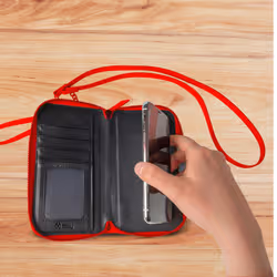 Celly Venere coque de protection pour téléphones portables 16,5 cm (6.5") Étui avec portefeuille Rouge - Vue supplémentaire 5