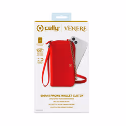 Celly Venere coque de protection pour téléphones portables 16,5 cm (6.5") Étui avec portefeuille Rouge - Vue supplémentaire 6