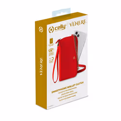 Celly Venere coque de protection pour téléphones portables 16,5 cm (6.5") Étui avec portefeuille Rouge - Vue supplémentaire 7