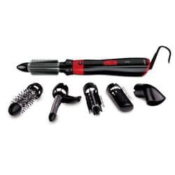 GA.MA GH0101 brosse soufflante et fer à lisser Multistyler À chaleur Noir, Rouge 1200 W