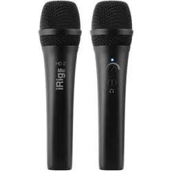 IK Multimedia iRig Mic HD 2 Noir Microphone de téléphone mobile/smartphone