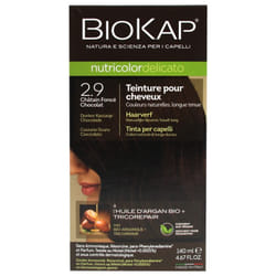 Biokap Nutricolor Delicato Teinture Permanente - Coloration : 2.9 Châtain Foncé Chocolat