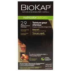 Biokap Nutricolor Delicato Teinture Permanente - Coloration : 2.9 Châtain Foncé Chocolat