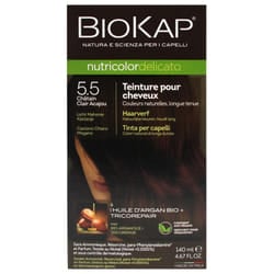 Biokap Nutricolor Delicato Teinture Permanente - Coloration : 5.5 Châtain Clair Acajou
