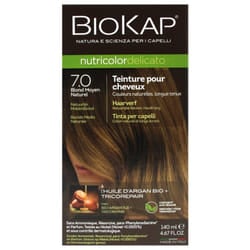 Biokap Nutricolor Delicato Teinture Permanente - Coloration : 7.0 Blond Moyen Naturel