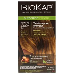 Biokap Nutricolor Delicato Teinture Permanente - Coloration : 7.33 Blond Blé Doré