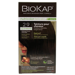 Biokap Nutricolor Delicato Rapid Teinture pour Cheveux - Coloration : 2.9 Châtain Foncé Chocolat