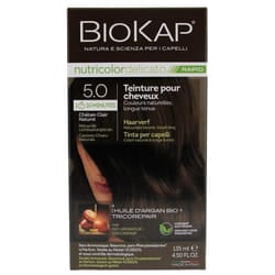 Biokap Nutricolor Delicato Rapid Teinture pour Cheveux - Coloration : 5.0 Châtain Clair Naturel