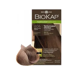 Biokap Nutricolor Delicato Rapid Teinture pour Cheveux - Coloration : 6.06 Blond Foncé Havane