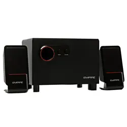 Empire Media KS-1000 set d'enceintes 30 W PC Noir 2.1 canaux 2-voies