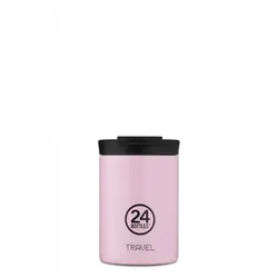 24Bottles Travel Tumbler 350 ml Rose Acier inoxydable