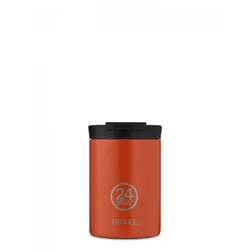 24Bottles Travel Tumbler 350 ml Orange Acier inoxydable