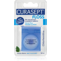 Curasept Dental Floss Waxed Classic 50 m