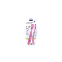Chicco Soft Silicone 6m+ Pink 2 pcs