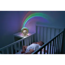 Chicco Ourson Arc en ciel projecteur Beige
