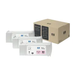 HP 83 3-pack 680-ml Light Magenta DesignJet UV Ink Cartridges cartouche d'encre 3 pièce(s) Original Magenta clair