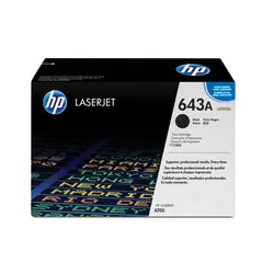 HP 643A Cartouche de tonerOriginal Noir (Q5950A)