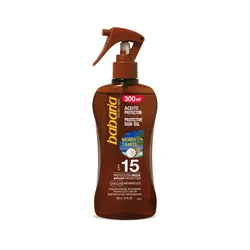 Babaria Huile Protectrice SPF15 Monoï De Tahiti, 300ml