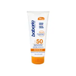 Babaria Crème Visage Spf50 Invisible