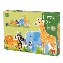 Goula Puzzle XXL Jungle du plus petit au plus grand - Vue supplémentaire 5